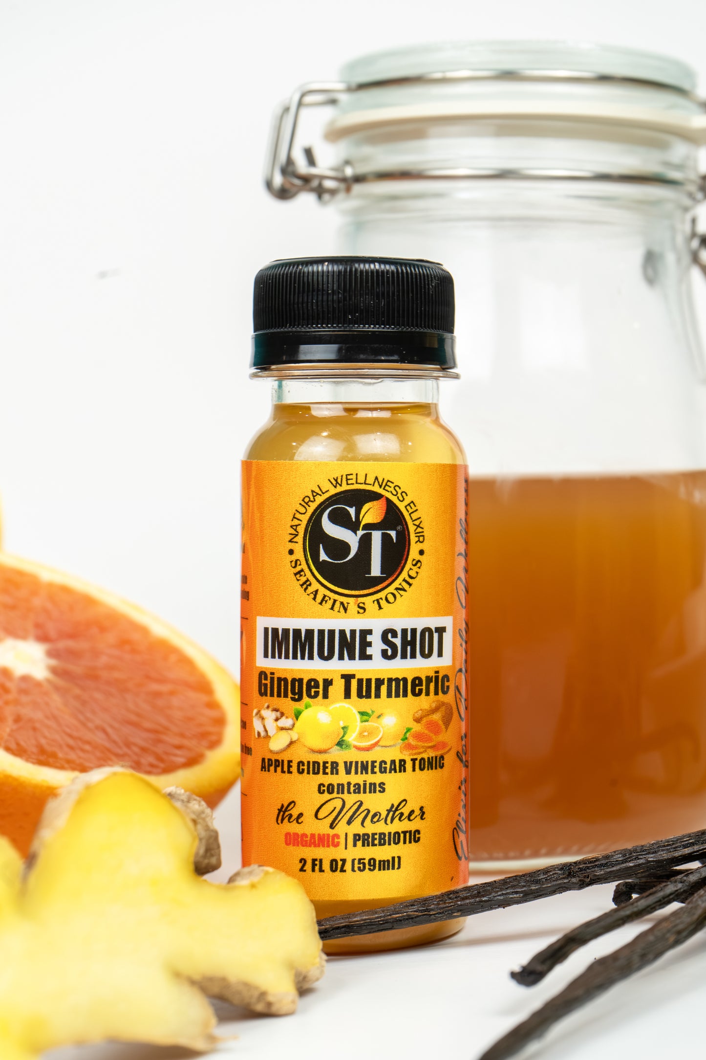 IMMUNE Shot | Ginger Turmeric | Pack of 4