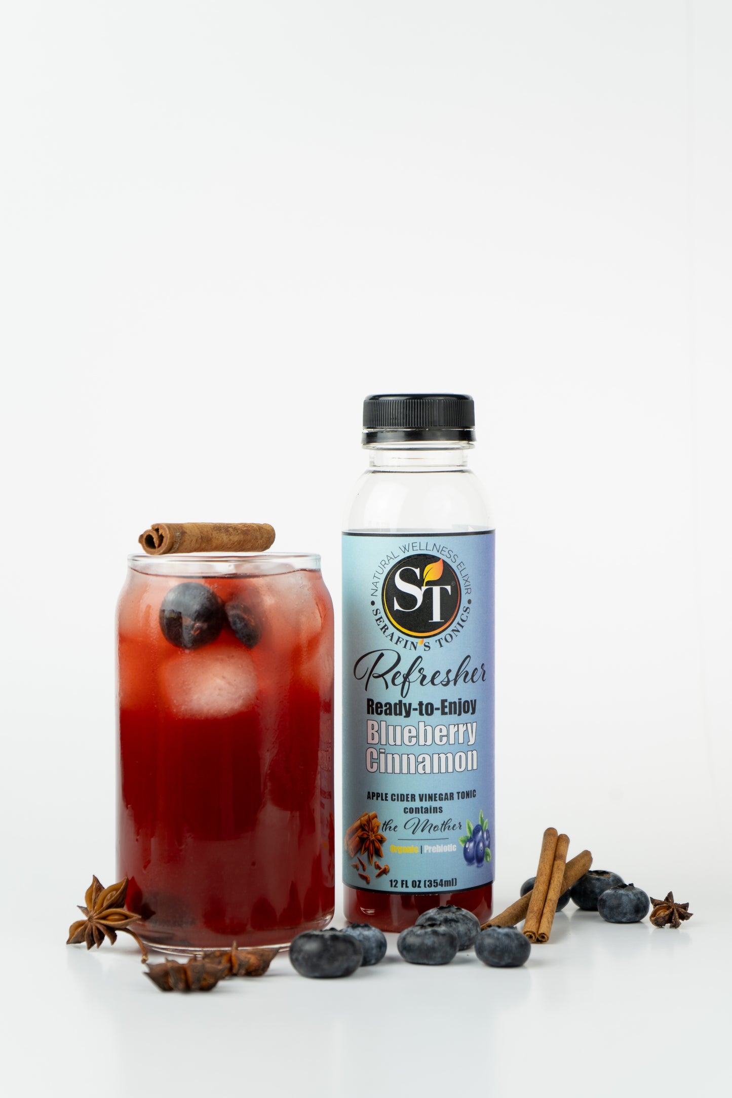 REFRESHERS | Blueberry Cinnamon | Pack of 4