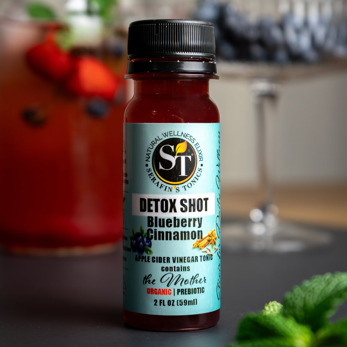 DETOX Shot | Blueberry Cinnamon | Pack of 4
