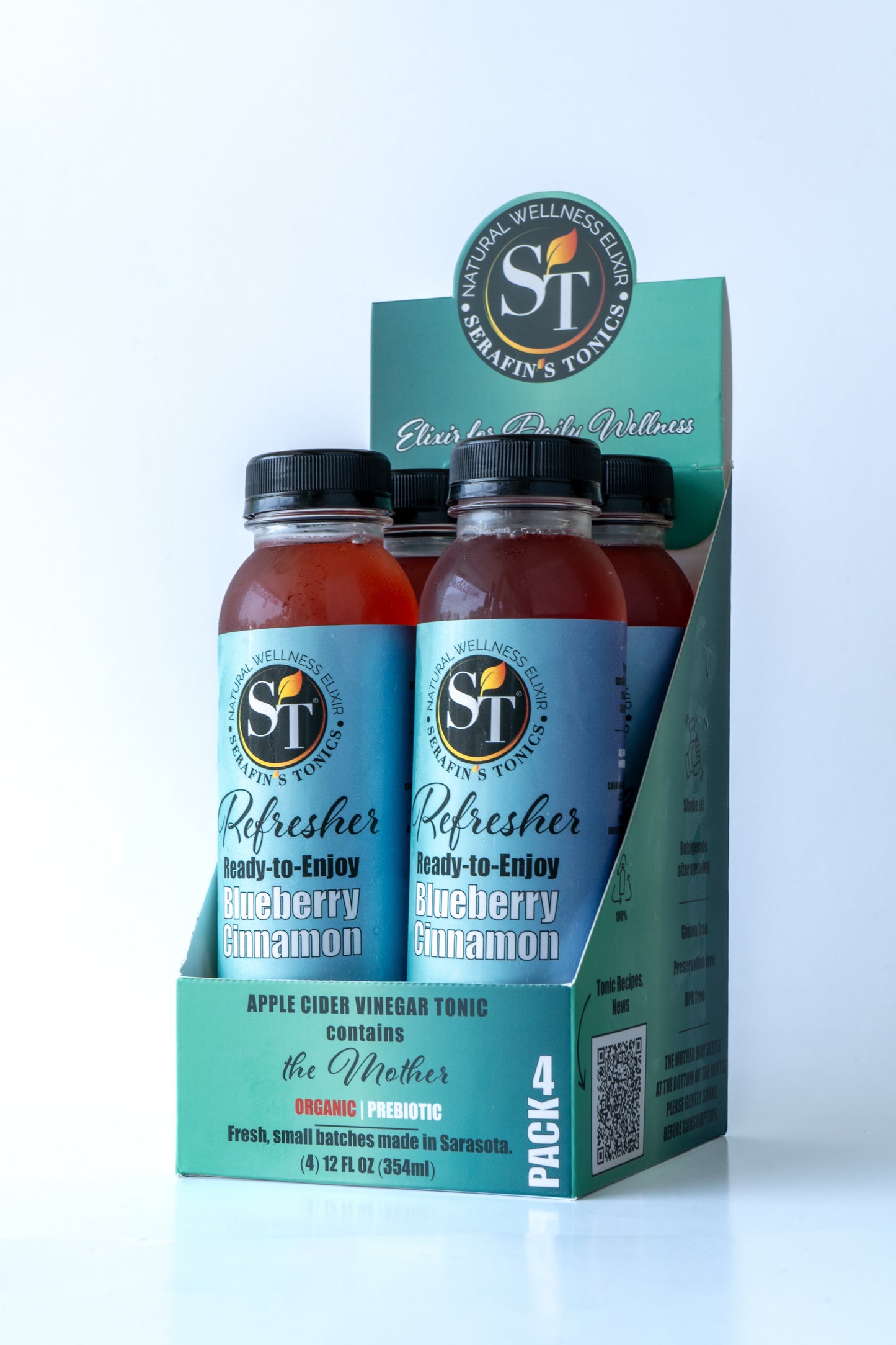 REFRESHERS | Blueberry Cinnamon | Pack of 4