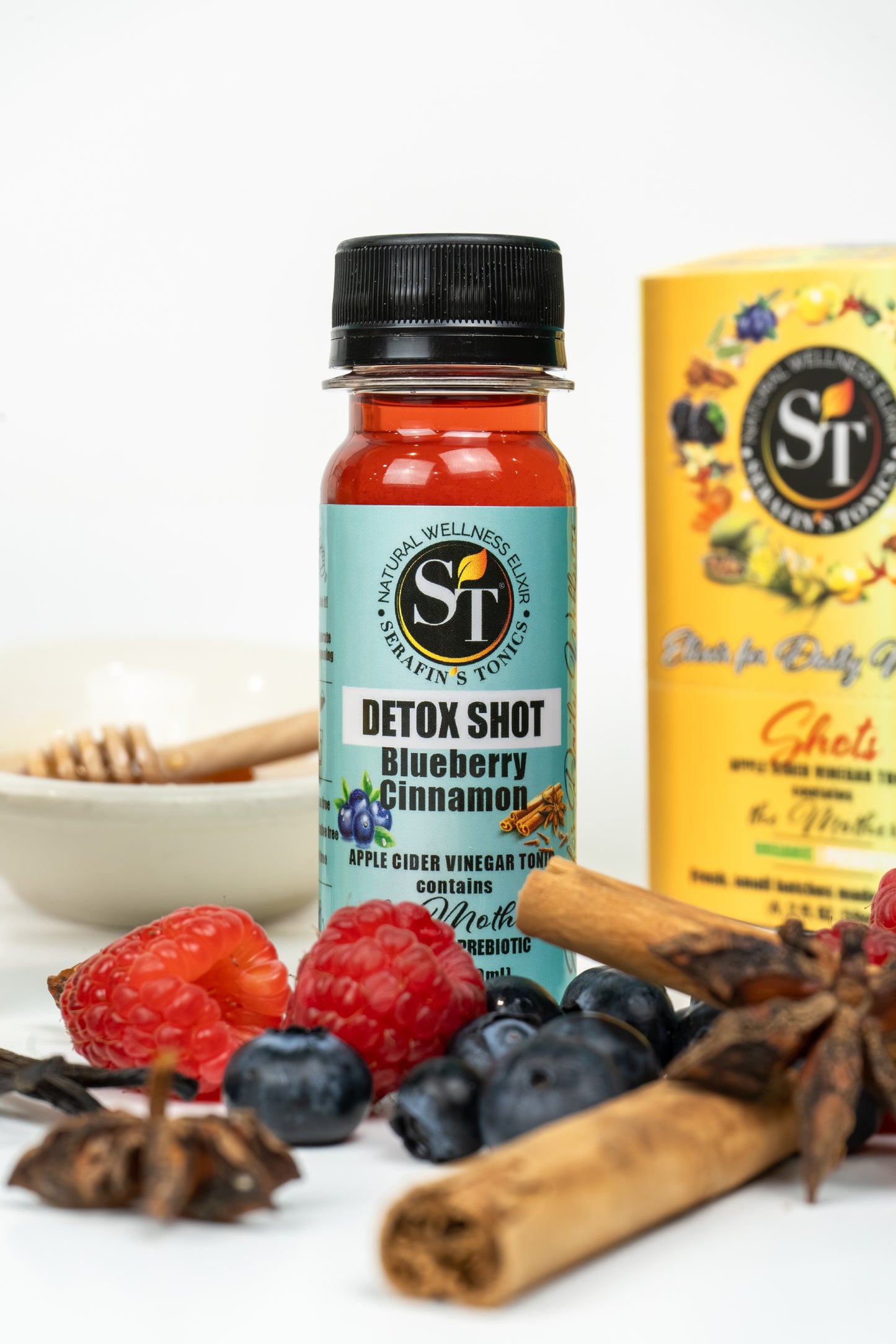 DETOX Shot | Blueberry Cinnamon | Pack of 4
