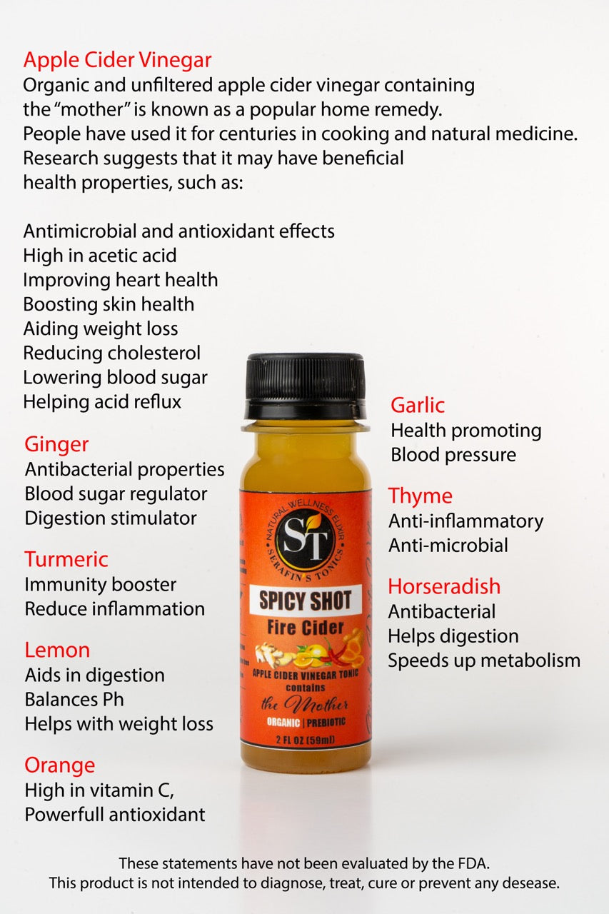 SPICY Shot | Fire Cider | Pack of 4